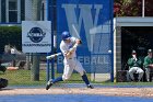 Baseball vs Babson  Wheaton College Baseball vs Babson during Championship game of the NEWMAC Championship hosted by Wheaton. - (Photo by Keith Nordstrom) : Wheaton, baseball, NEWMAC